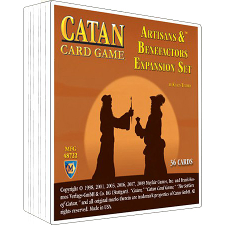 CATAN - Card Game - Artisans & Benefectors