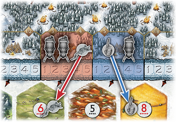 A Game of Thrones CATAN Spielzug