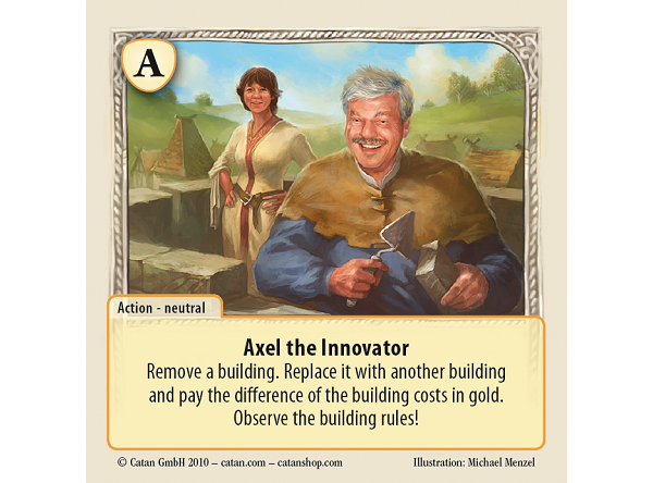 Rivals for CATAN Special Card Axel