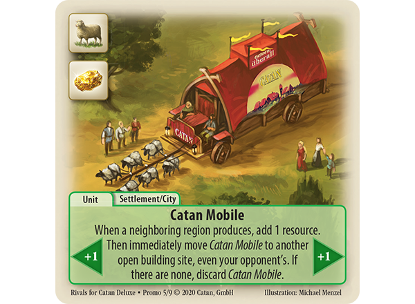 Rivals for CATAN Special Card Catan Mobile