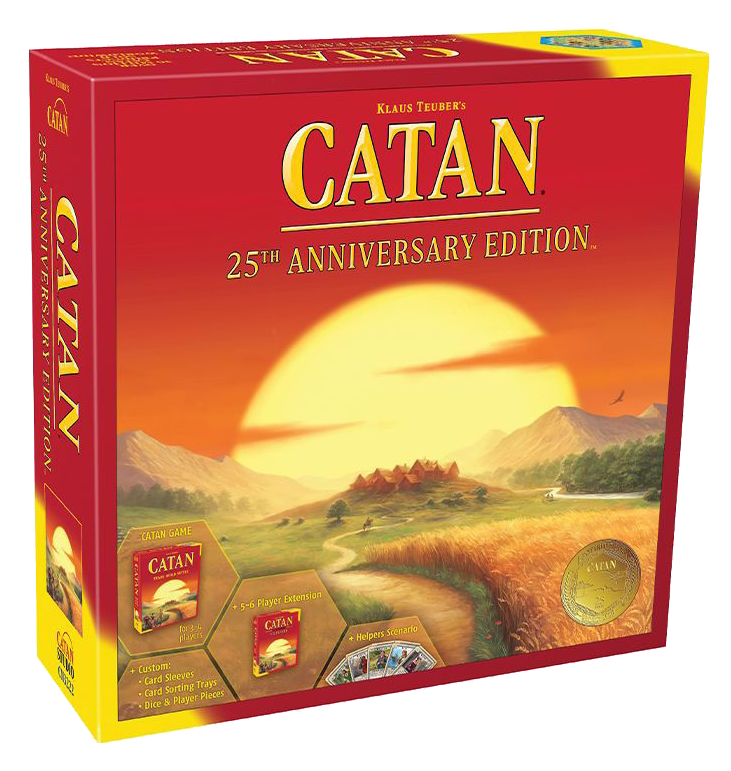 CATAN 25th Anniversary Edition 3D Box