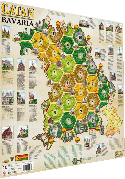 CATAN Geographies Bavaria