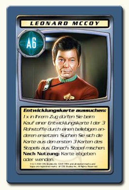 Star Trek CATAN Karten McCoy