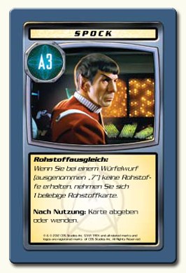 Star Trek CATAN Karten Spock