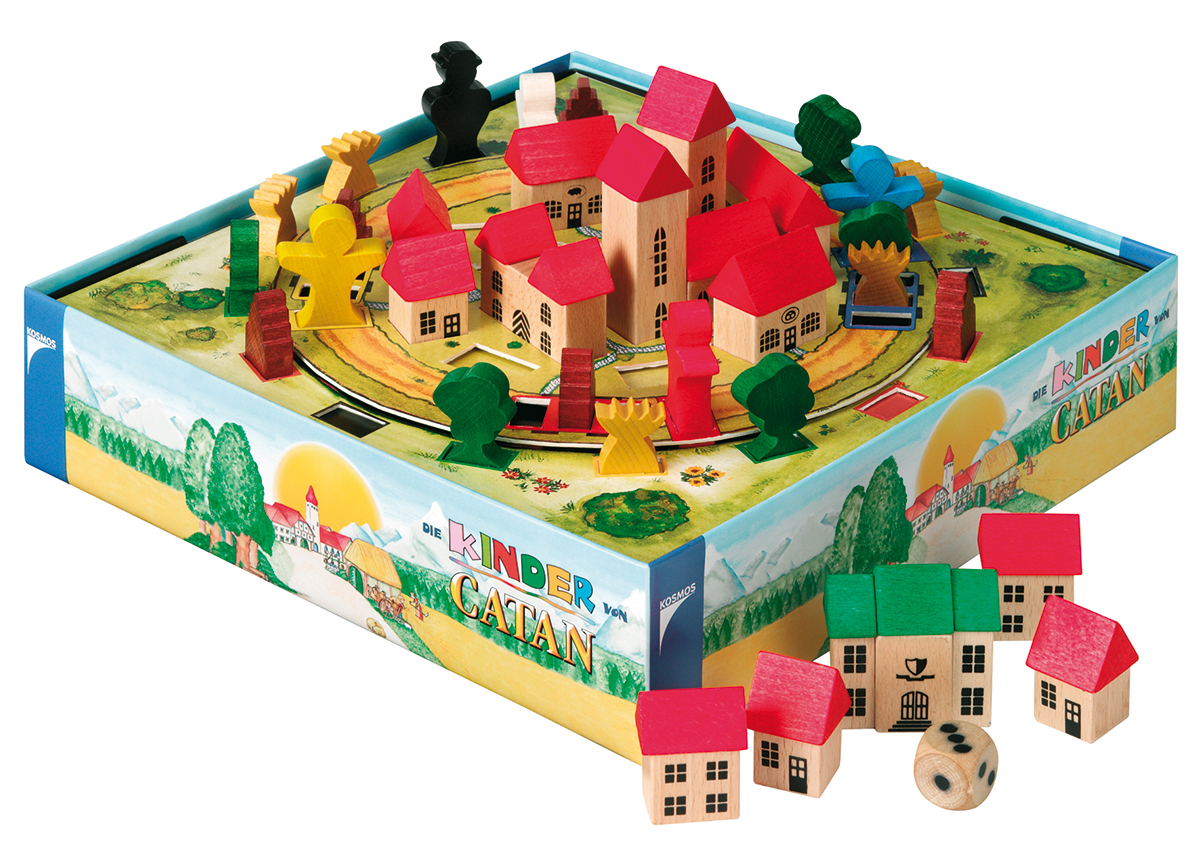 Die Kinder von CATAN - Spielbrett