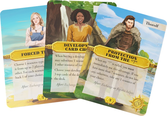 CATAN - The Helpers Cards