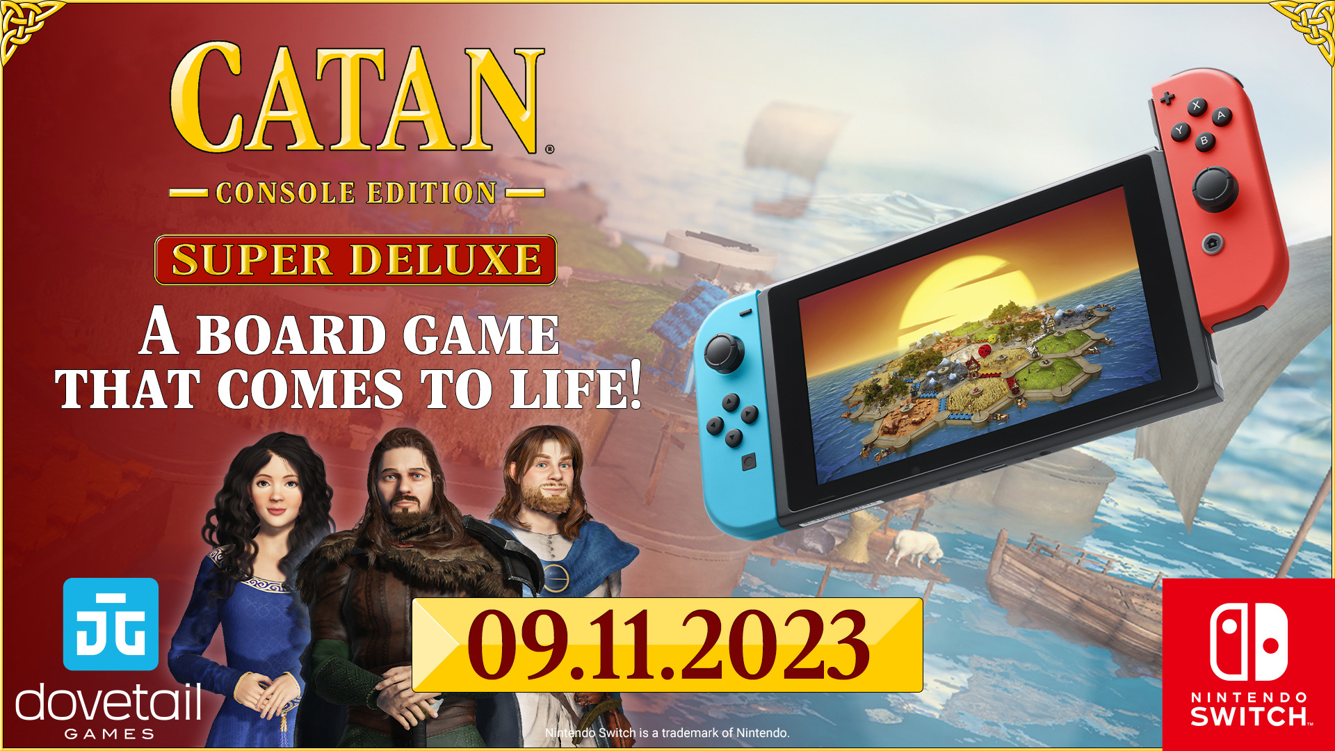 CATAN Console Edition - Switch Announcement