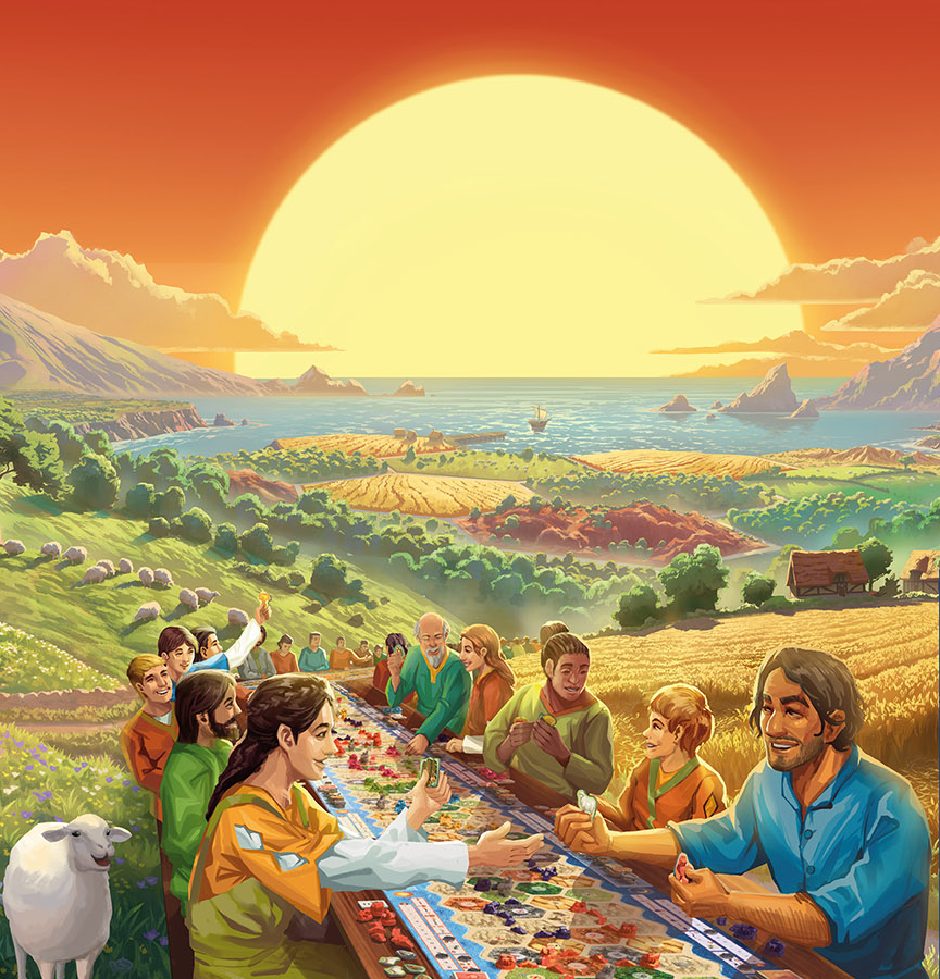 CATAN - Connect Cover Ausschnitt