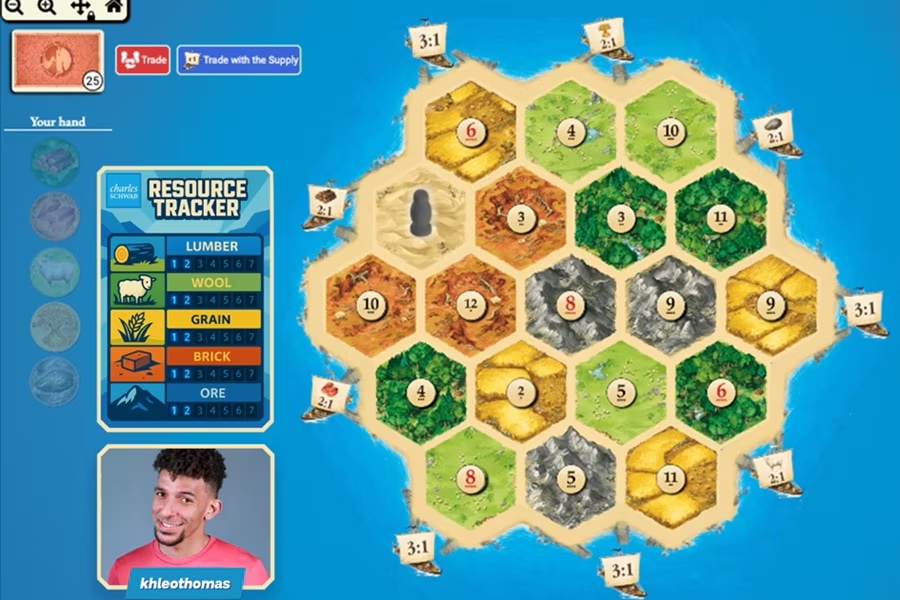Twitch plays CATAN