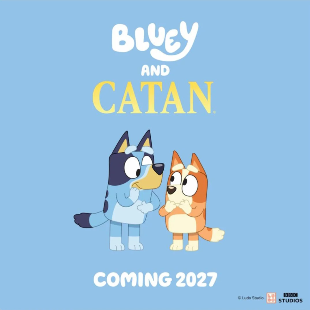 Bluey and CATAN